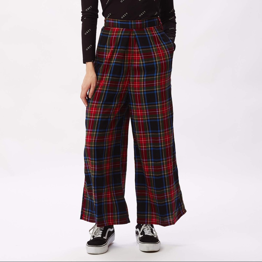 obey irving cropped pants